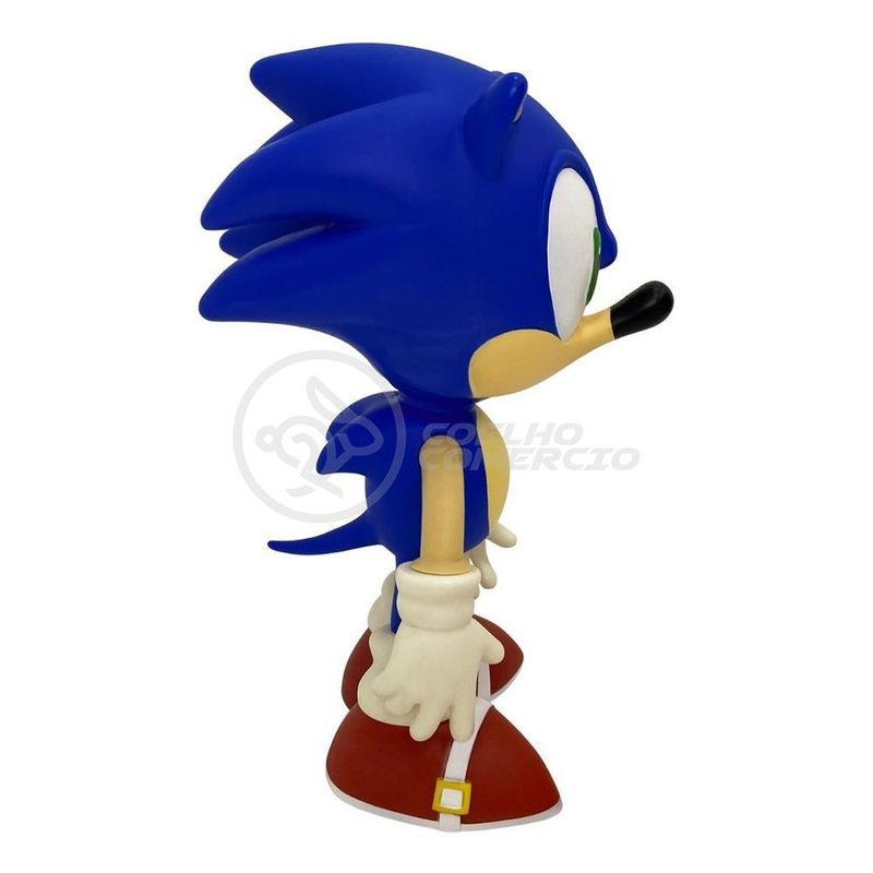 Boneco Action Figure Sonic Grande Super Size - 23Cm - Sonic - WebContinental