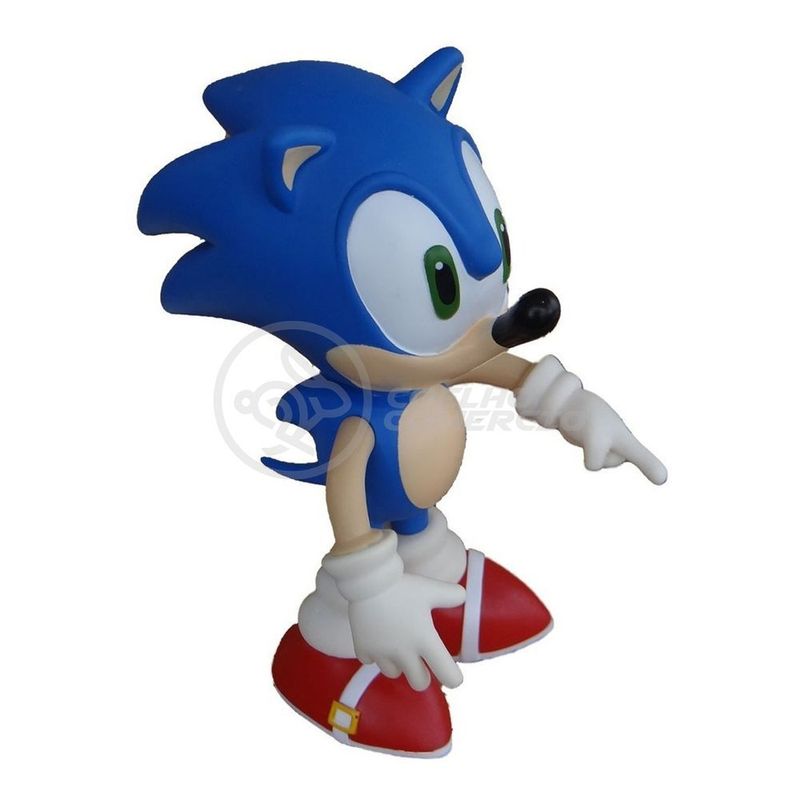 Boneco Sonic Articulado Grande Original Brinquedo - Bonecos