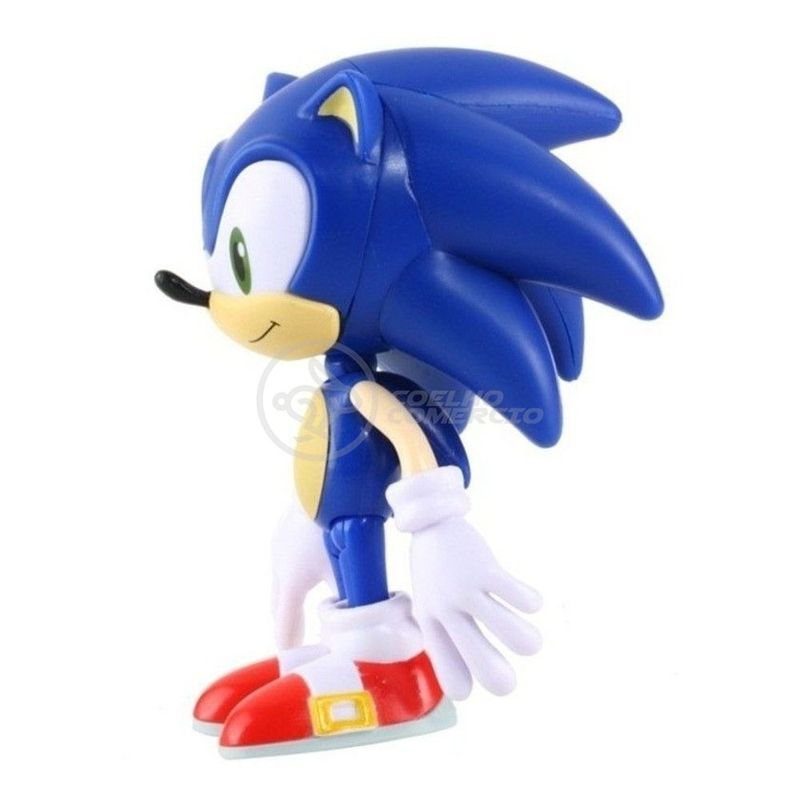 Boneco Action Figure Super Sonic 23cm Sonic - WebContinental