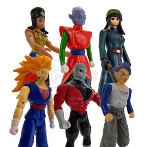 Kit 6 Bonecos Dragon Ball Vegetto Ssj3 Jerez Mai Do Futuro