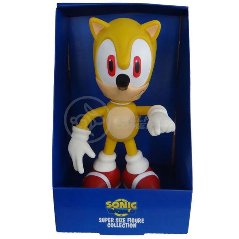 Kit 4 Boneco Personagem Sonic