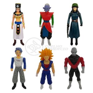 Kit 6 Bonecos Dragon Ball Vegetto Ssj3 Jerez Mai Do Futuro