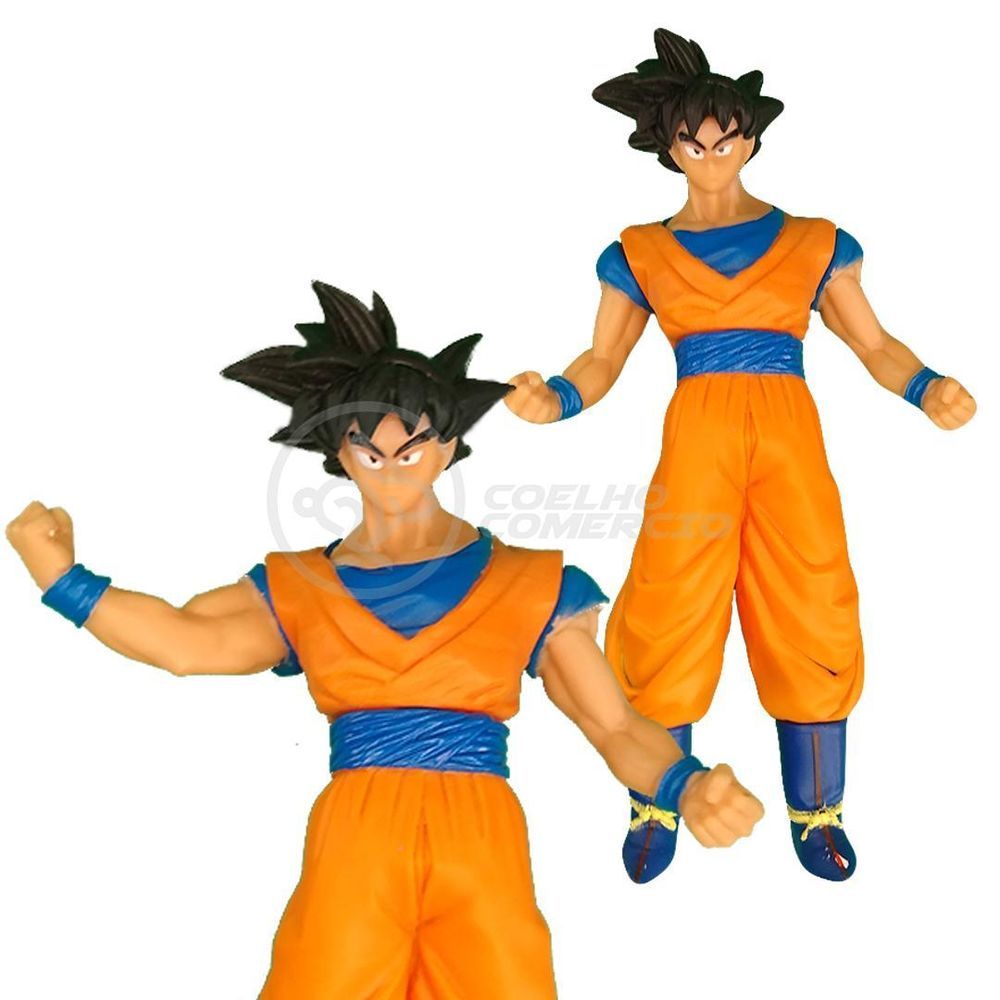 Boneco Action Figure Goku Super Sayajin 26cm Dragonball - WebContinental