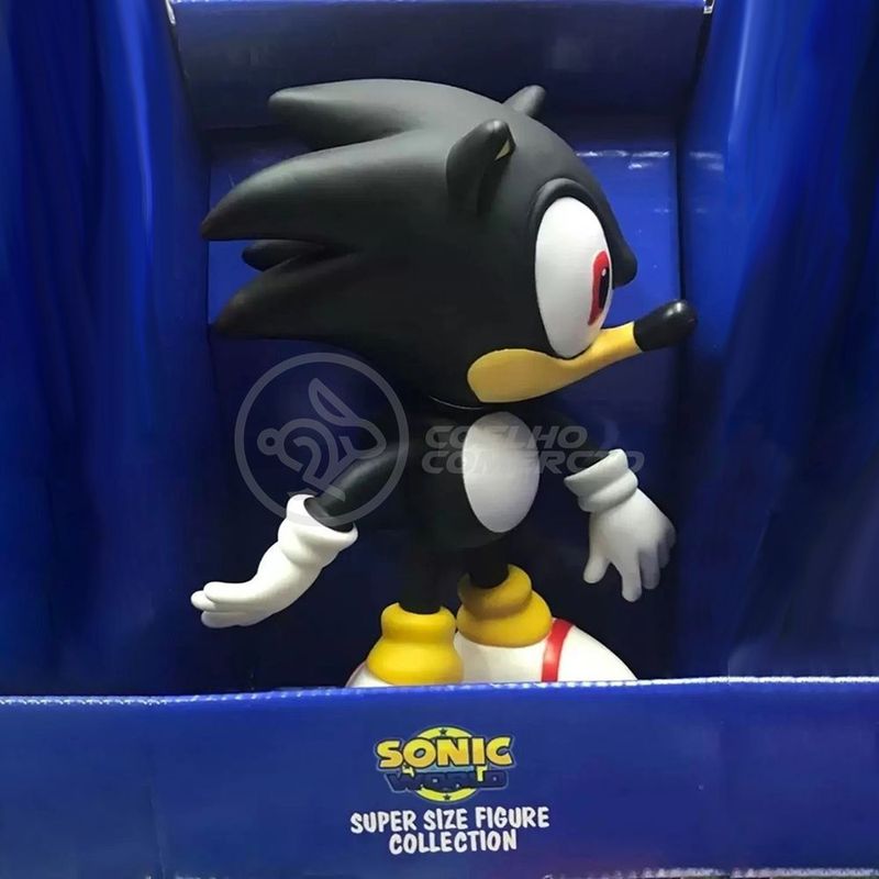Boneco Sonic Grande Super Size - 23cm em Promoção é no Buscapé