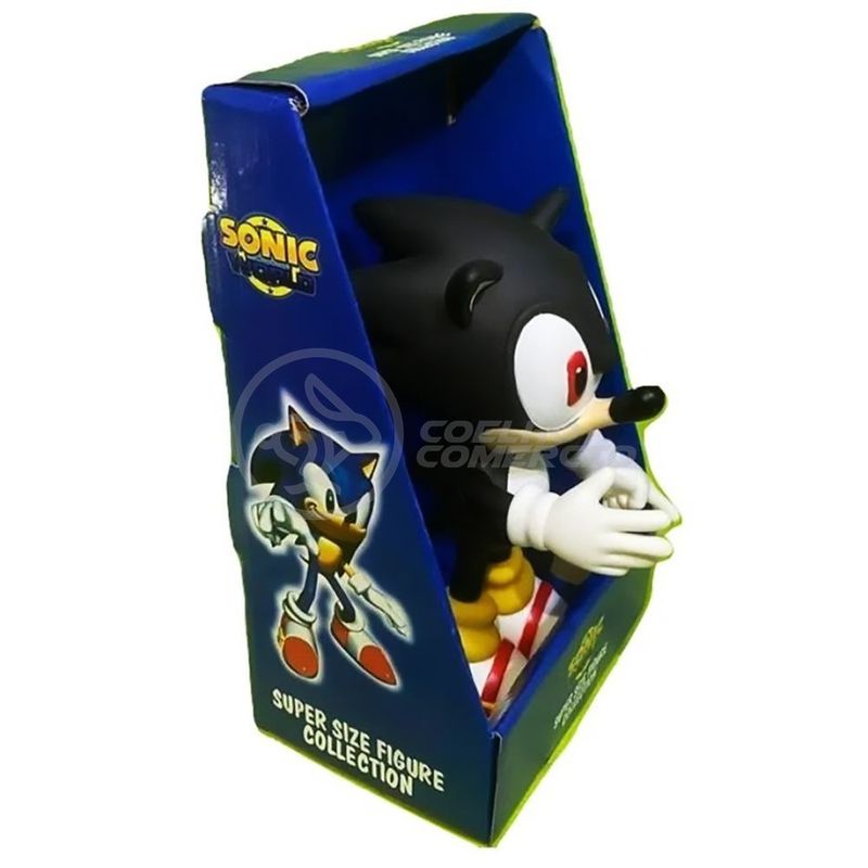 Boneco Do Sonic Em Pvc Tamanho 15cm Collection