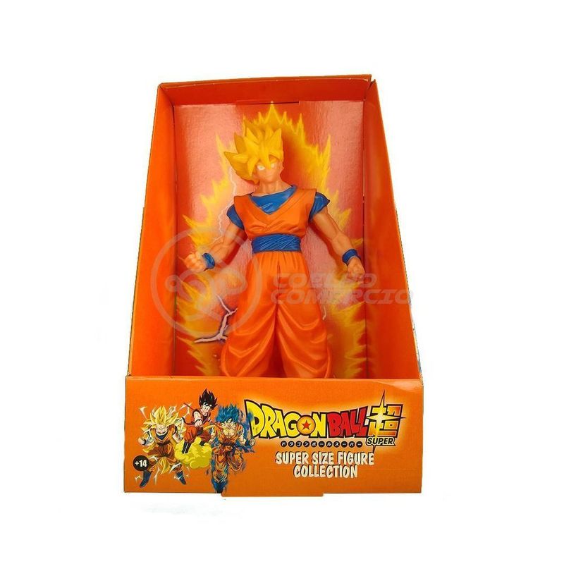 Boneco Goku Super Saiyan Anime Dragon Ball Z Action Figure