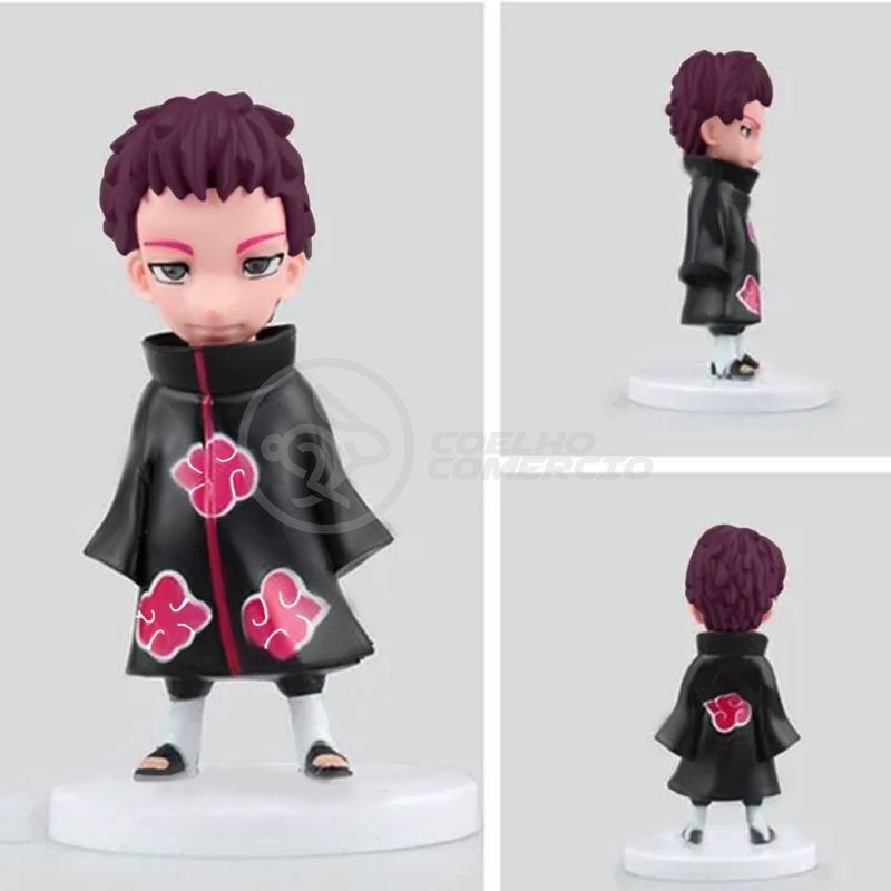 Naruto Shippuden Cartelado Kit completo com 6 bonecos 15 cm em