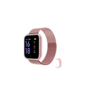 Kit Relógio Rose + 2 Pulseiras + Fone Bluetooth Mini