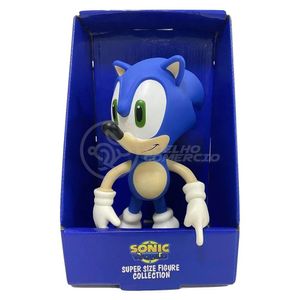Boneco Action Figure Sonic Grande Super Size - 23Cm - Sonic
