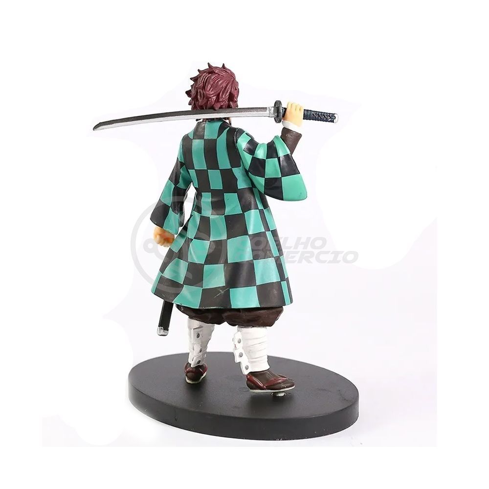 Action Figure Boneco Tanjiro Kamado Demon Slayer 14cm - WebContinental