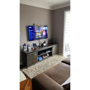 Rack para Tv Star Estilo Industrial Em Ferro 170cm