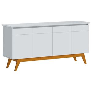 Buffet Classic 4pts - Branco Acetinado