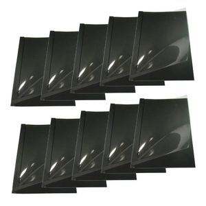 Kit 50 Capas Encadernação Térmica Até 60 Folhas A4 Preta