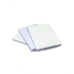 Folhas Imprimíveis P/ Placas De Pvc, Crachá, Cardápio 100Un