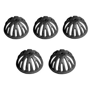 Kit 5 Ralos Semi Esférico Tipo Abacaxi 100Mm Diâmetro 4 Pol