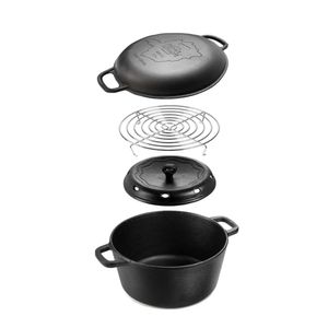 Panela Defumação Mg Caçarola Frigideira 29X17Cm 8L Fumil
