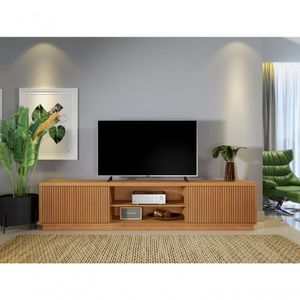 Rack 02 Portas Para Tv Até 75'' Naturalle