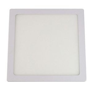 Painel Slim Led Embutir Quadrado 1850 Lúmens 6500K Branco Frio 24W Bivolt 29,5X29,5 Branco