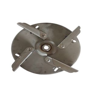 Disco Prato Com 4 Palhetas Conjunto Aço Inox Para Espalhador Semeadeira Incomagri, Jf, Nogueira