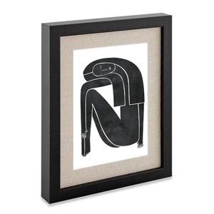 Porta-Retrato Mart Em Mdf Com Linho 10X15Cm