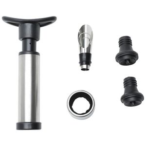 Conjunto 5 Peças Wolff Para Vinho Aço Inox