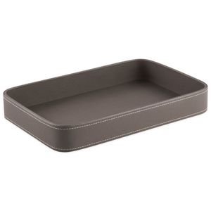 Bandeja Mart Em Mdf Com Revestimento Em Pu 36Cm - Cinza