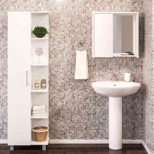 Estante Multiuso 51 Bath - Branco