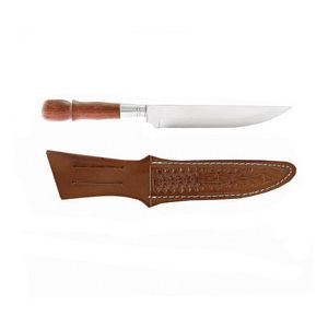 Faca Cozinha Cimo 2440/6 6'' C/B Cabo Madeira Bainha