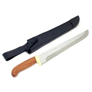 Faca Churrasco Arkhip Butcher 12'' Cabo Madeira Bainha