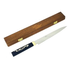 Faca Sashimi Arkhip Canhoto 9'' Cabo Acrílico Dragão Caixa