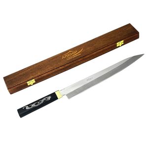 Faca Sashimi Arkhip Destro Plus 11'' Cabo Acrílico Dragão Caixa