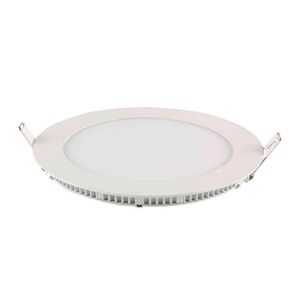 Painel Led Slim Embutir Redondo 18W 6.500K - Branco