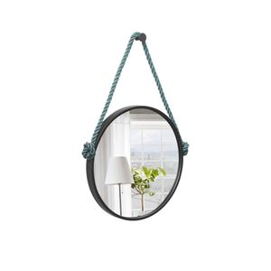 Espelho Decorativo Adnet Alça Sisal Redondo