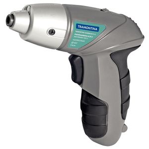 Parafusadeira 1/4" 21 Peças Tramontina Para Uso Doméstico A Bateria Ni-cd 4,8 V Tramontina