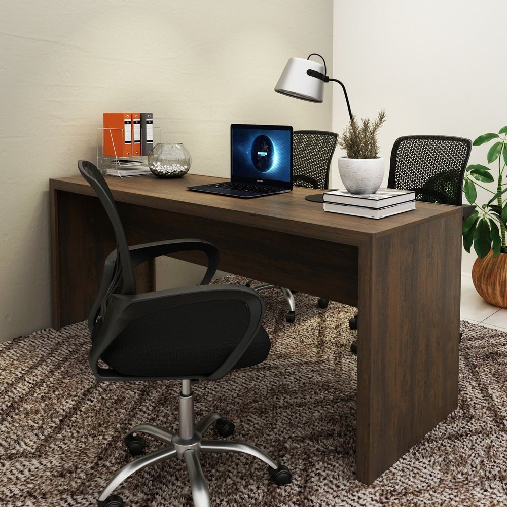 Mesa Para Escritório 180cm Me4185 Rústico