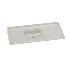 Pia Sintética Para Cozinha 120cm X 55cm Aj Rorato Travertino