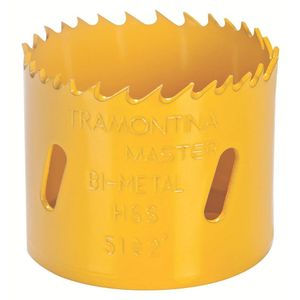 Serra Copo Bi-metálica 89 Mm 3.1/2" Tramontina Com Dentes Em Aço Rápido Hss Tramontina