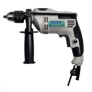 Furadeira De Impacto 500 W 1/2" 127 V Com Empunhadura Auxiliar Velocidade Variável E Sist