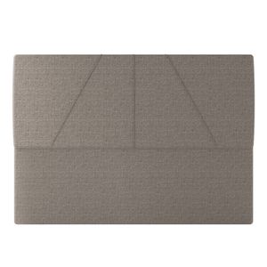Cabeceira Estofada Casal Queen Size 160 Cm Júpiter Linho Skybox Marrom
