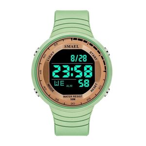 Relógio Masculino Smael Sl-1925 à Prova D'água Verde