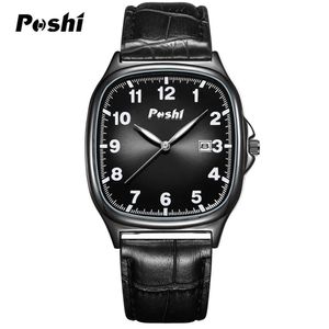 Relógio Masculino Poshi 931 à Prova D'água Preto