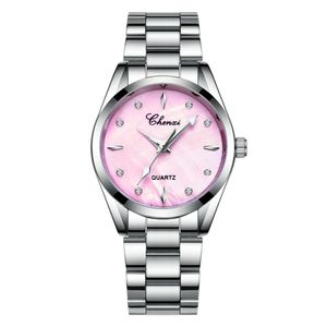Relógio Feminino Chenxi Cx-006t à Prova D'água Rosa