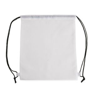Kit 5 Unidade Mochila Saco Em Nylon Academia Futebol Trilha Branco