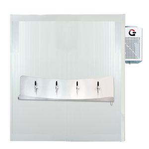 Câmara Fria GallantCMR1 Especial Cervejeira 2,30 X 1,35 X 2,60M com PLUG-IN (Sistema de Refrigeração Integrado) 220V Mono