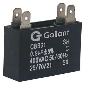 Capacitor CBB61 Gallant 0,9MF +-5% 400VAC GCP09S00A-PT400