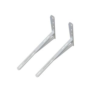 Suporte 600 mm Perfil U com reforço (mão francesa) - 30 a 60 mil Btu's Branco Gallant