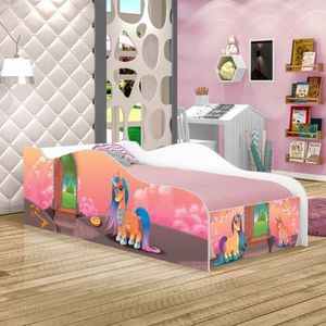 Cama Infantil Like Mundo Dos Unicórnios Solteiro