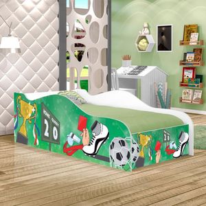 Cama Like Campeonato Da Bola Solteiro Com Colchão