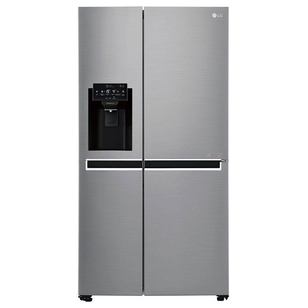 Refrigerador Smart LG Side By Side 601 Litros Inox GC-L247SLUV