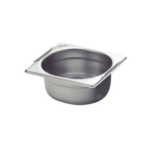 Cuba Tramontina Gn 1/6 Em Aço Inox Com Alças Móveis Profundidade 65 Mm - Aço 304 Tramontina